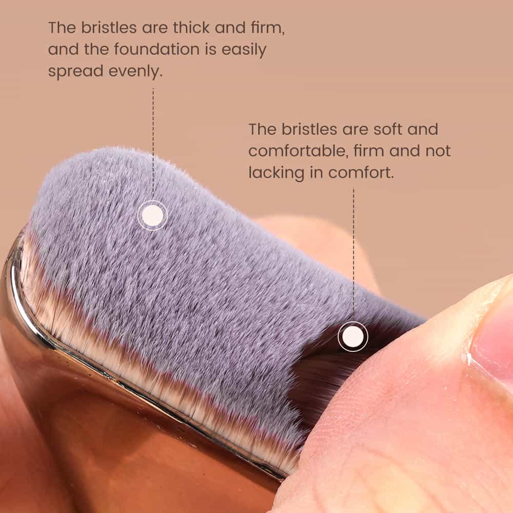 MAANGE Wholesale 3pcs Brush Face MakeupTools Foundation Brushes Loose Powder  Brochas De Maquillaje Profesional Makeup Brush Set - 图片 11