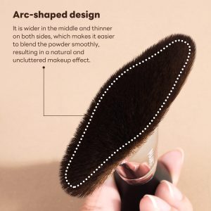 MAANGE Wholesale Single Makeup Brush Fan-shaped Contouring Brush Loose Powder Brush Makeup Brush - 图片 3