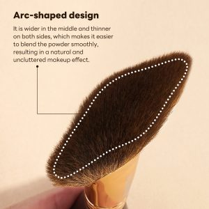 MAANGE Wholesale High Quality Single Makeup Brush Fan-shaped Contouring Brush Loose Powder Brush Makeup Brush - 图片 3