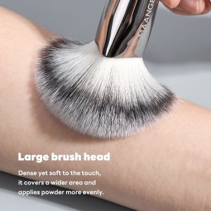 MAANGE Wholesale Custom OEM&ODM Triangular Blush Brush Single Makeup Brush Loose Powder Makeup Brushes - 图片 3