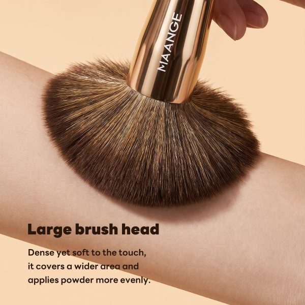 MAANGE Wholesale Custom OEM&ODM Single Makeup Brush Loose Powder Brush Blush Makeup Brush