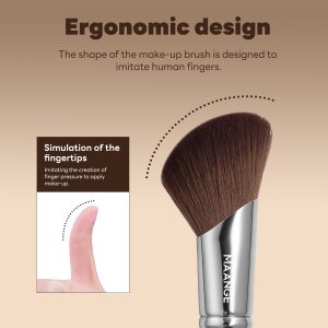 MAANGE Customization High Quality Single Makeup Brush  Anglesmall Contour Brush Professional Makeup Brush Makeup Tools - 图片 3