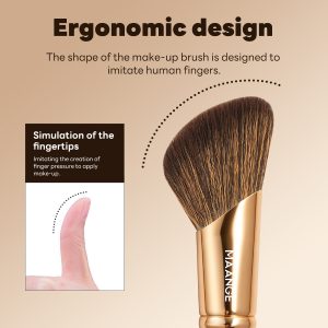 MAANGE Wholesale High Quality Private Label Single Makeup Brush  Anglesmall Contour Brush Professional Makeup Brush - 图片 3