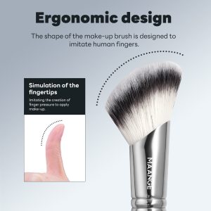 MAANGE High Quality Private Label Single Makeup Brush  Angle Small Contour Brush Professional Makeup Brush - 图片 3