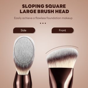 MAANGE Wholesale 3pcs Brush Face MakeupTools Foundation Brushes Loose Powder  Brochas De Maquillaje Profesional Makeup Brush Set - 图片 4