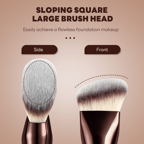 MAANGE Wholesale 3pcs Brush Face MakeupTools Foundation Brushes Loose Powder Brochas De Maquillaje Profesional Makeup Brush Set