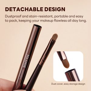 MAANGE Wholesale 2PCS Makeup Brush Set Concealer Lip Brush Highlighting and Contouring Brush  Professional Makeup Brush Set - 图片 3