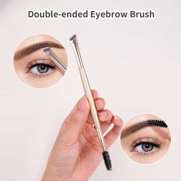 MAANGE Wholesale 16pcs Makeup Brush Private Label Foundation Eyeshadow Blush Loose Powder Facial Professional Makeup Brush Set