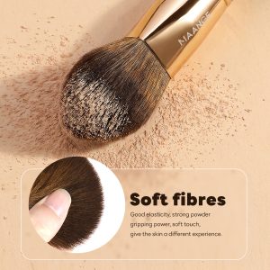 MAANGE Custom OEM&ODM Triangular Blush Brush Single Makeup Brush Loose Powder Makeup Tools Makeup Brushes - 图片 4