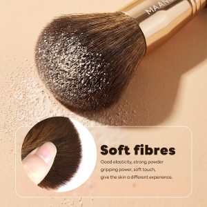 MAANGE Wholesale Custom OEM&ODM Single Makeup Brush  Loose Powder Brush Blush Makeup Brush - 图片 4