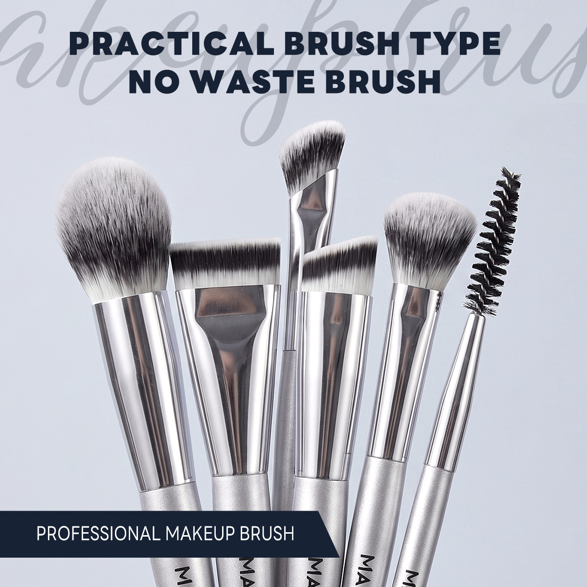 MAANGE Wholesale Private Label 15PCS Makeup Brush Set Foundation Loose Powder Eyeshadow Makeup Bag Makeup Tools Makeup Brush Kit - 图片 10