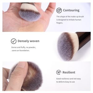 MAANGE Professional 11PCS  Makeup Brushes Makeup Bag Foundation Powder EyeShadows Face Makeup Brushes Set - 图片 4