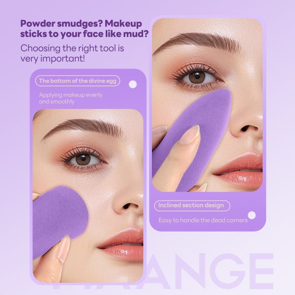 MAANGE  Wholesale  21pcs Makeup Brushes 8pcs Powder Puff Foundation Concealer Blush Eyeshadow Professional Makeup Brush Set