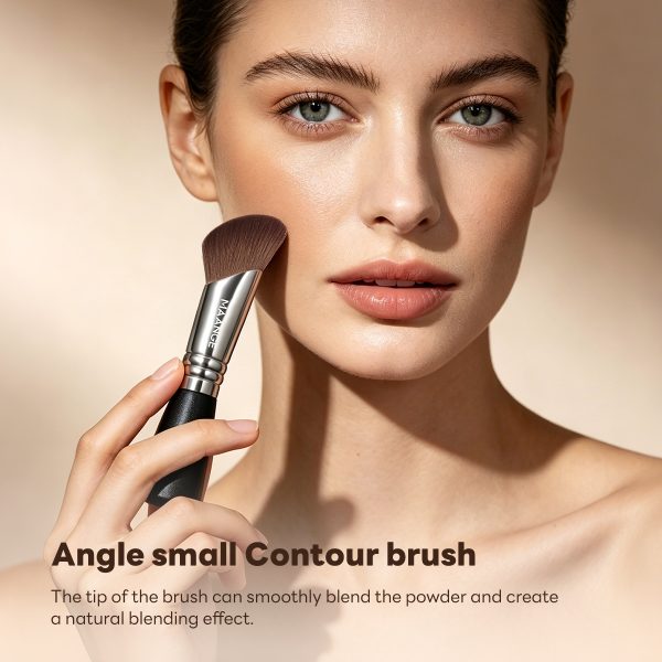 MAANGE Customization High Quality Single Makeup Brush  Anglesmall Contour Brush Professional Makeup Brush Makeup Tools