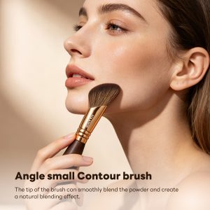 MAANGE Wholesale High Quality Private Label Single Makeup Brush  Anglesmall Contour Brush Professional Makeup Brush - 图片 5