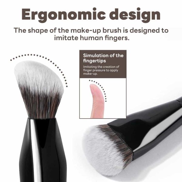 Maange High Quality Customized Single Makeup Brush Foundation Concealer Facial Professional Makeup Brushes Makeup Tools