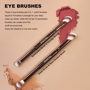 MAANGE  Wholesale 8pcs Makeup Brushes Set Foundation Concealer Blush Eyeshadow Professional Brushes for Makeup - 图片 5