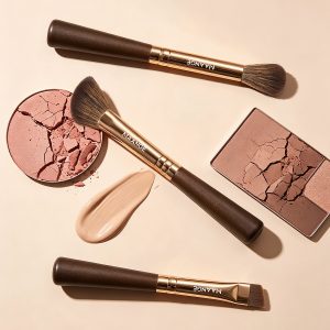 MAANGE Wholesale Private Label  8pcs Makeup Brushes  Foundation Concealer Blush Short-handled Travel Portable Makeup Brush Set - 图片 9