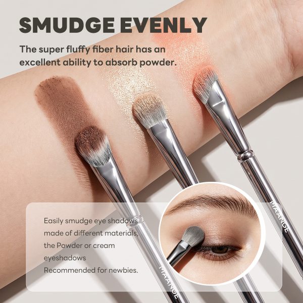 MAANGE Custom logo 10PCS Professional Makeup Brushes Private Label Foundation Eyeshadow Brush Makeup Brushes Set Makeup Tools