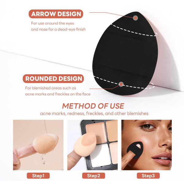 MAANGE Wholesale 21PCS Makeup Brush 12PCS Powder Puff Makeup Bag Foundation Eyeshadow Loose Powder Blush Makeup Brush Set