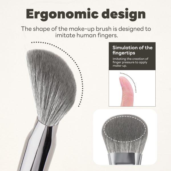 MAANGE Custom logo 10PCS Professional Makeup Brushes Private Label Foundation Eyeshadow Brush Makeup Brushes Set Makeup Tools