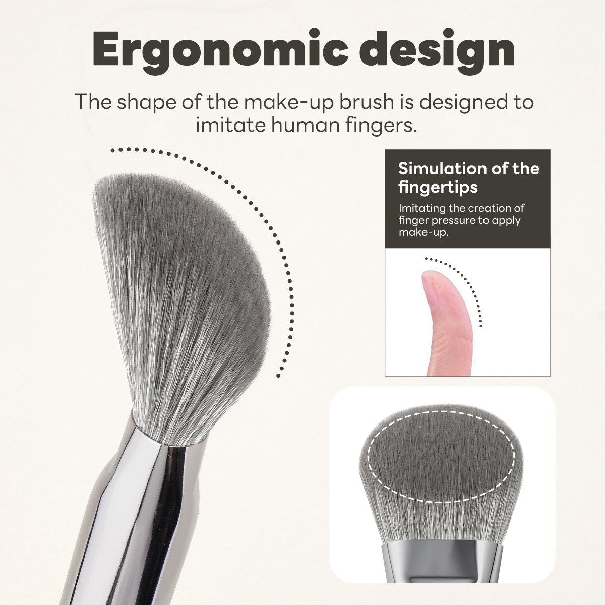 MAANGE Custom logo 10PCS Professional Makeup Brushes Private Label Foundation Eyeshadow Brush  Makeup Brushes Set Makeup Tools - 图片 4