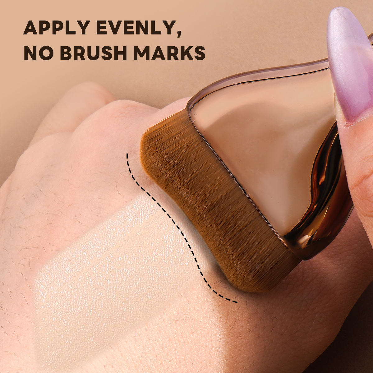 MAANGE Professional 21PCS Makeup Brush 12PCS Powder Puff  Makeup Bag Foundation Eyeshadow Loose Powder Blush Makeup Brush Set - 图片 3