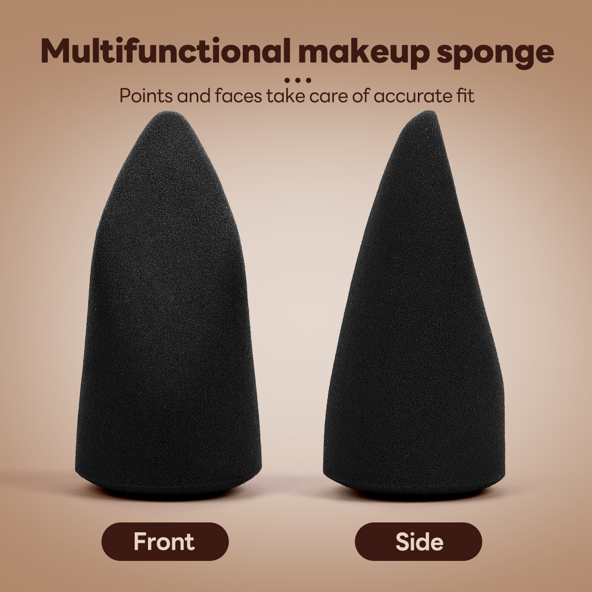 MAANGE Wholesale Custom  Single Sloping Makeup Brush 1pcs Powder Puff  Fluffy Soft Fibers Professional Contour  Makeup Brush - 图片 8