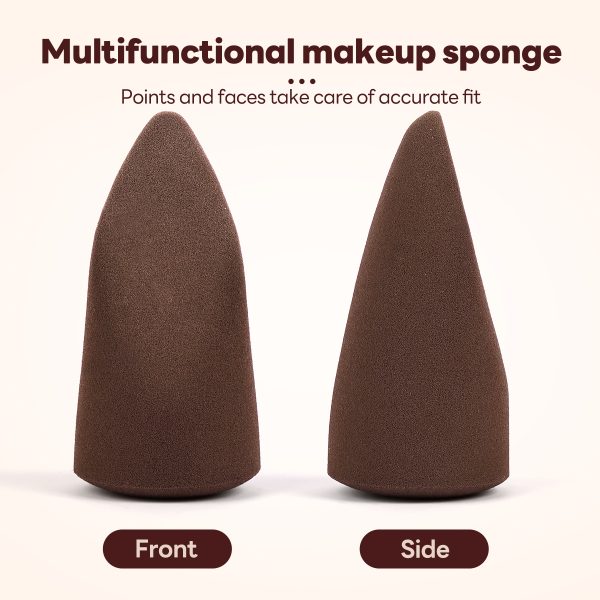 MAANGE Custom Logo OEM&ODM Single Sloping Makeup Brush 1pcs Powder Puff  Fluffy Soft Fibers Professional Contour  Makeup Brush
