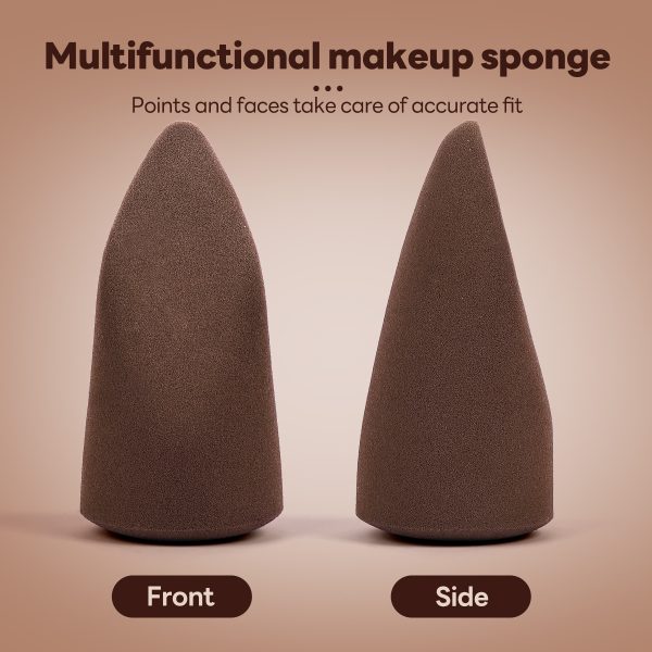 MAANGE Wholesale Custom Logo Single Sloping Makeup Brush 1pcs Powder Puff  Fluffy Soft Fibers Professional Contour  Makeup Brush