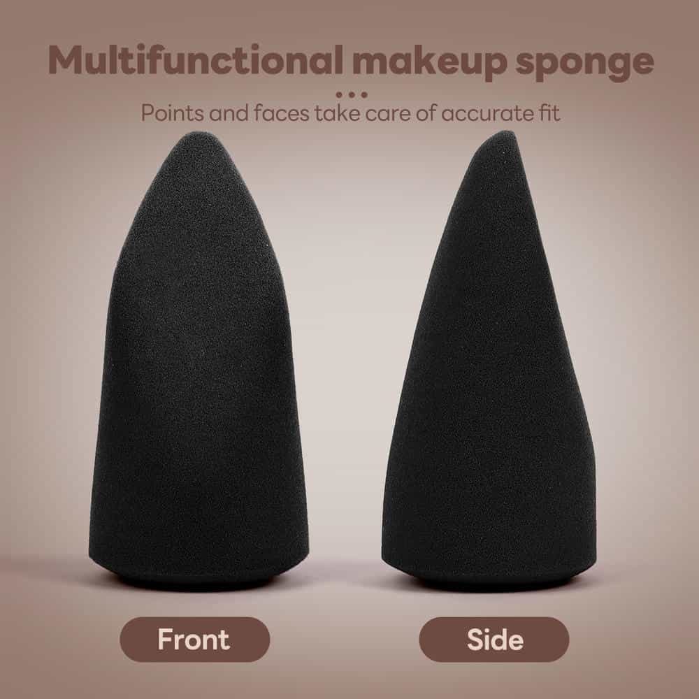 MAANGE Wholesale Custom Private Label Single Makeup Brush 1pcs Powder Puff Foundation Blush Contouring Professional Makeup Brush - 图片 10