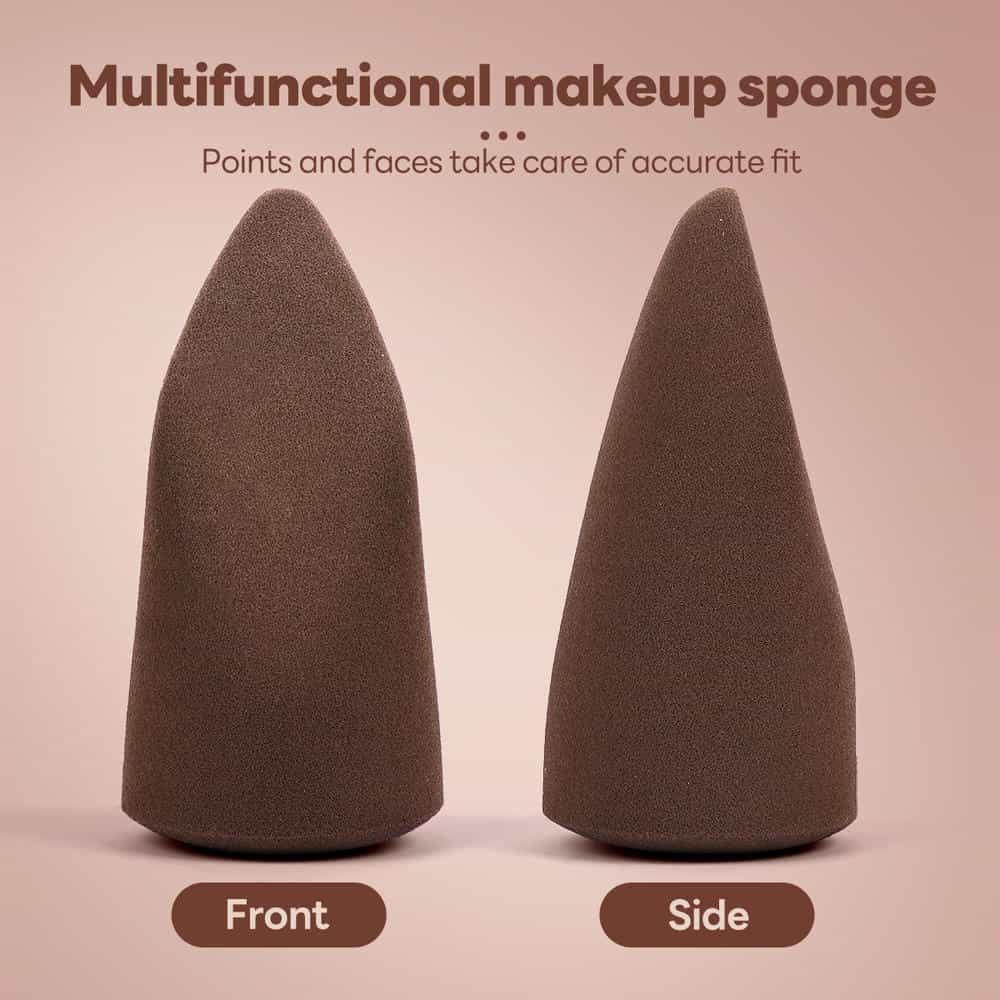 MAANGE Custom Private Label Professional Single Makeup Brush 1pcs Powder Puff  Professional Foundation Makeup Brushes - 图片 8