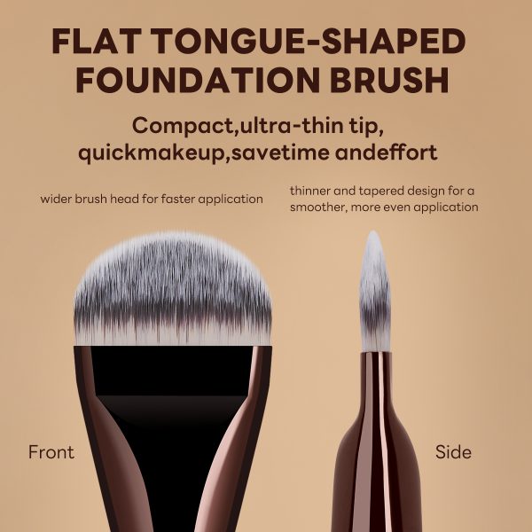 MAANGE Wholesale 3pcs Brush Face MakeupTools Foundation Brushes Loose Powder Brochas De Maquillaje Profesional Makeup Brush Set
