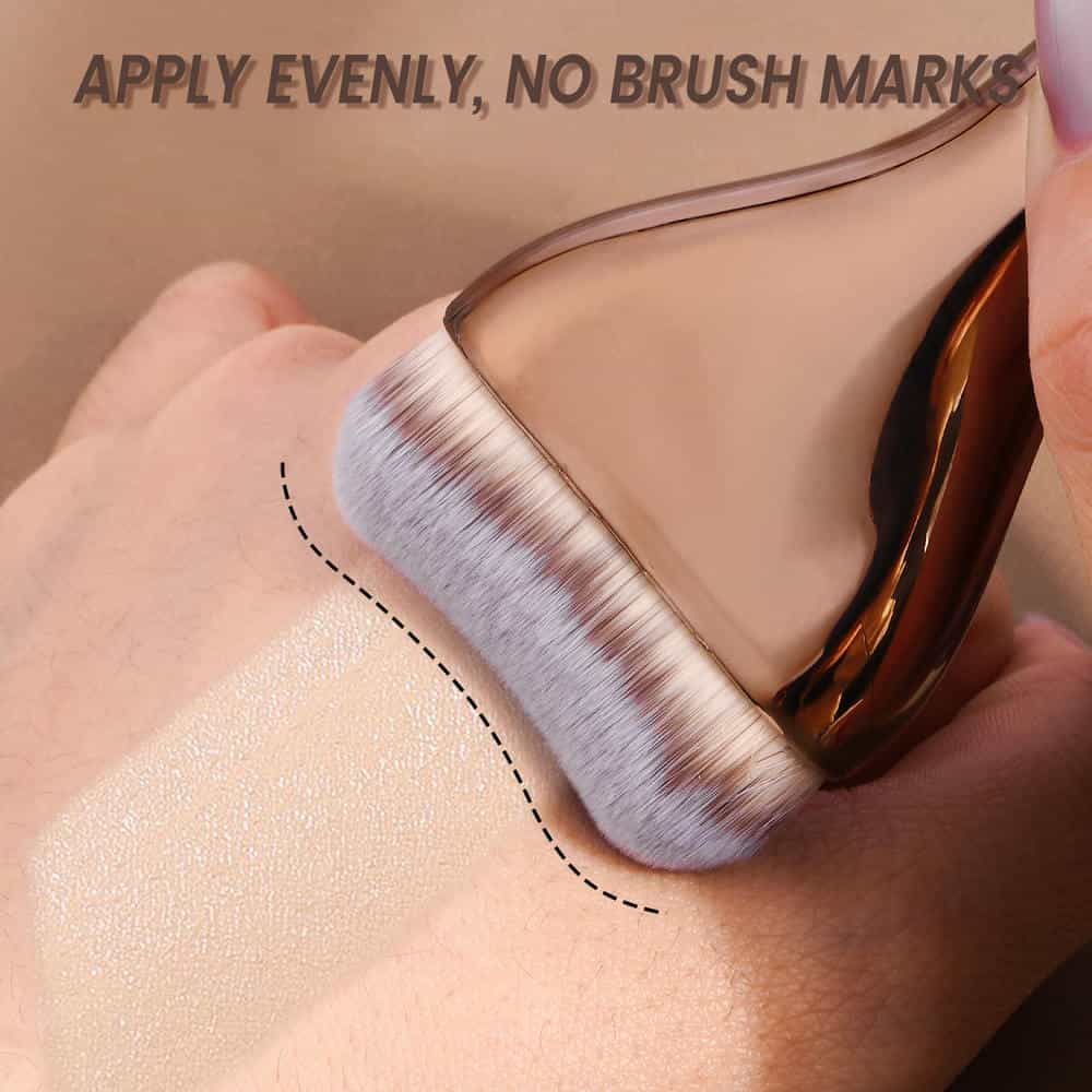 MAANGE Wholesale 3pcs Brush Face MakeupTools Foundation Brushes Loose Powder  Brochas De Maquillaje Profesional Makeup Brush Set - 图片 10