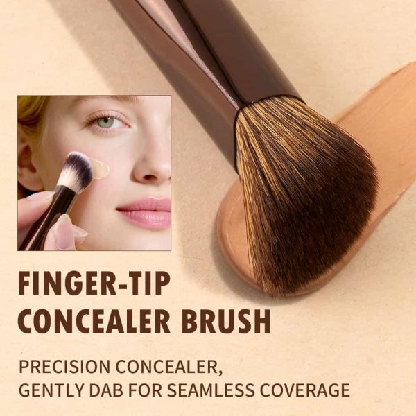 MAANGE Wholesale High Quality 3pcs Makeup Brush Set Foundation Loose Powder Contouring Professional Makeup Brush Kit