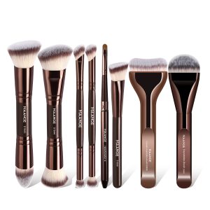 MAANGE Wholesale 8pcs Makeup Brushes Set Foundation Concealer Blush Eyeshadow Professional Brushes for Makeup