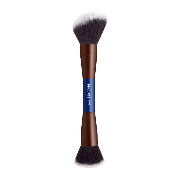 MAANGE Wholesale 7pcs Custom Makeup Brushes Loose Powder Blush Foundation Highlighter Concealer Professional Makeup Brush Set