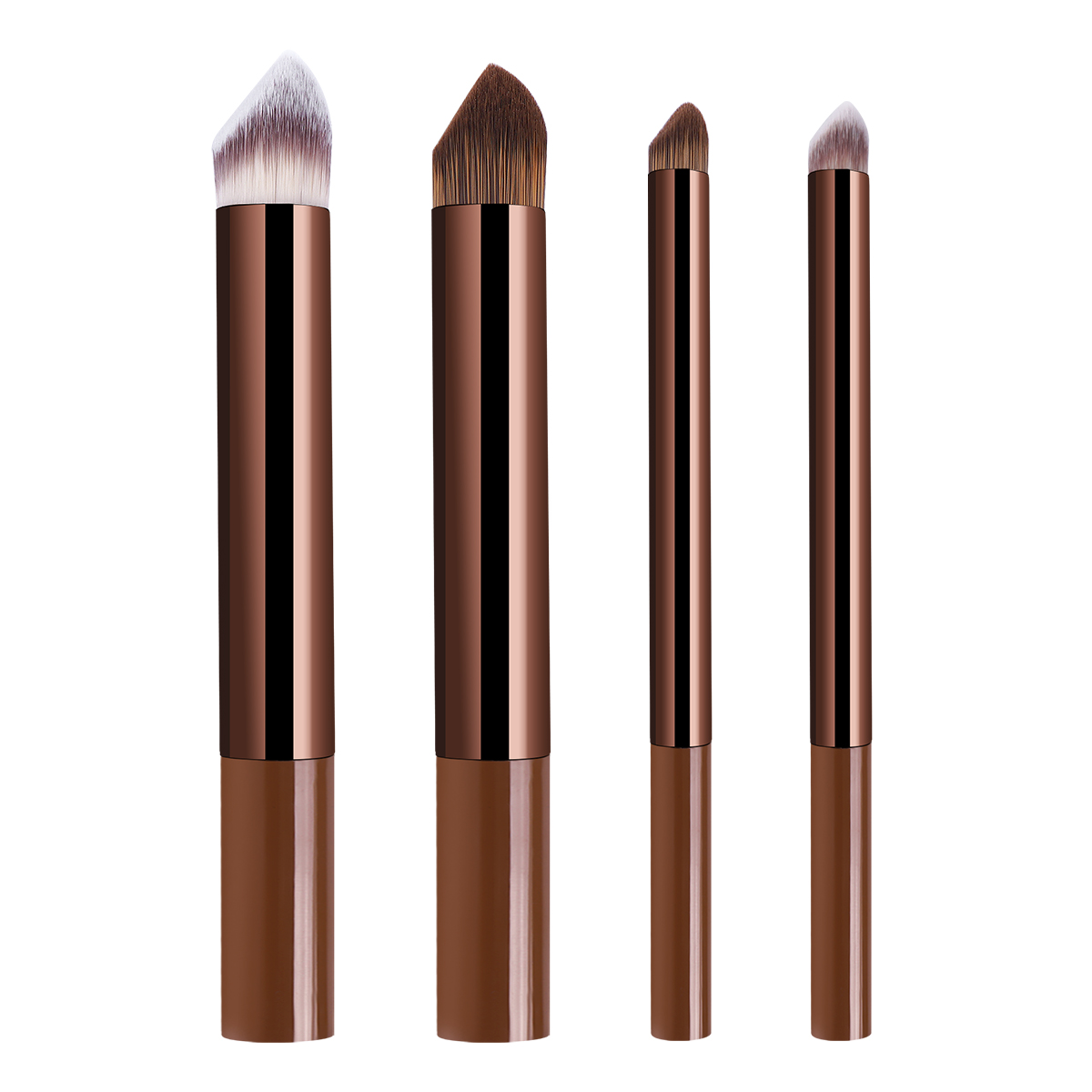 MAANGE Wholesale Custom OEM&ODM 4PCS Makeup Brush Synthetic Hair Customizable Facial Professional Makeup Brush Set - 图片 1
