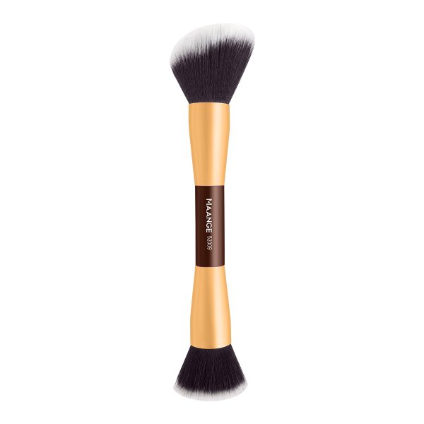 MAANGE Wholesale 7pcs Custom Makeupbrushes Loose Powder Blush Foundation Highlighter Concealer Professional Makeup Brushes