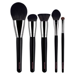 MAANGE 5PCS Wholesale Cosmetic Brush Concealer Foundation Loose Powder Blush Eyeshadow Facial Professional Makeup Brush Set