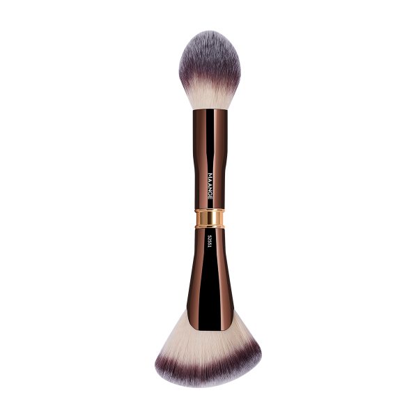 MAANGE Wholesale 8pcs Double-headed Makeup Brush Set Loose Powder Foundation Concealer Blush Custom OEM&ODM Makeup Brush Set