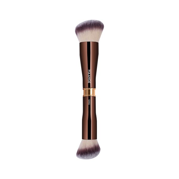 MAANGE Wholesale 8pcs Double-headed Makeup Brush Set Loose Powder Foundation Concealer Blush Custom OEM&ODM Makeup Brush Set