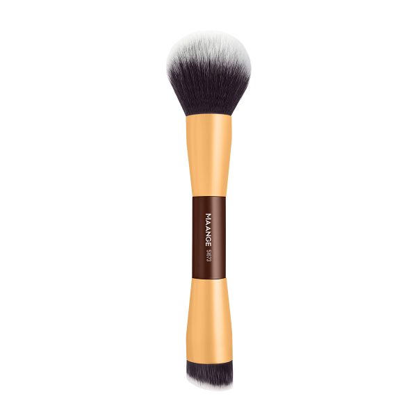 MAANGE Wholesale 7pcs Custom Makeupbrushes Loose Powder Blush Foundation Highlighter Concealer Professional Makeup Brushes