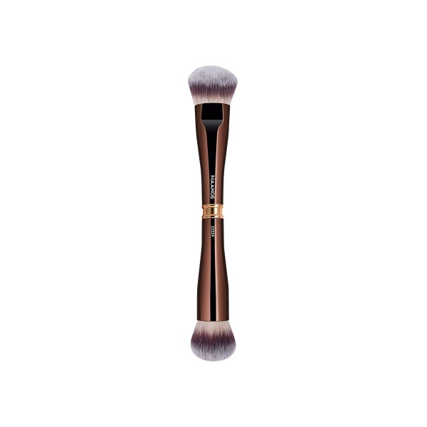 MAANGE Wholesale 8pcs Double-headed Makeup Brush Set Loose Powder Foundation Concealer Blush Custom OEM&ODM Makeup Brush Set