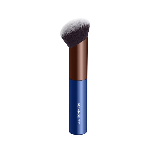 MAANGE Wholesale 7pcs Custom Makeup Brushes Loose Powder Blush Foundation Highlighter Concealer Professional Makeup Brush Set