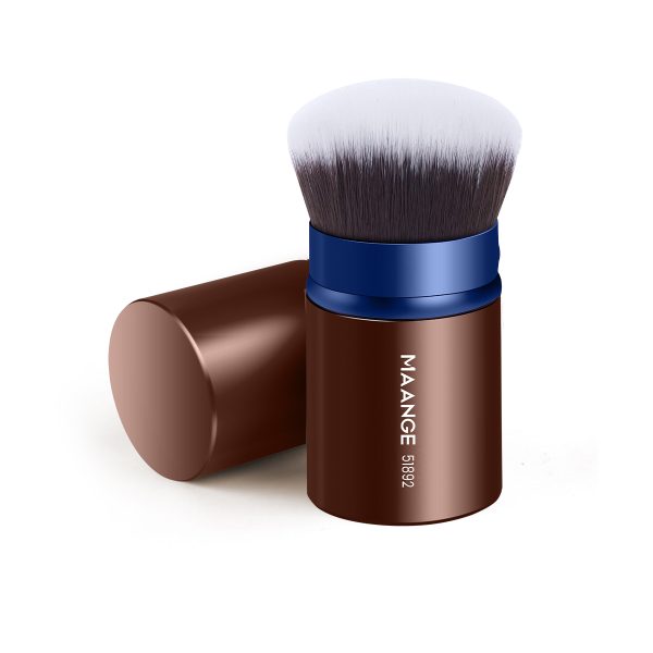 MAANGE Wholesale 7pcs Custom Makeup Brushes Loose Powder Blush Foundation Highlighter Concealer Professional Makeup Brush Set