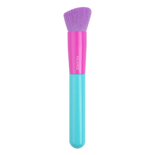 MAANGE Wholesale 19pcs Wooden Handle Makeup Brush Eyeshadow Blush Foundation Loose Powder Professional Makeup Brush Set