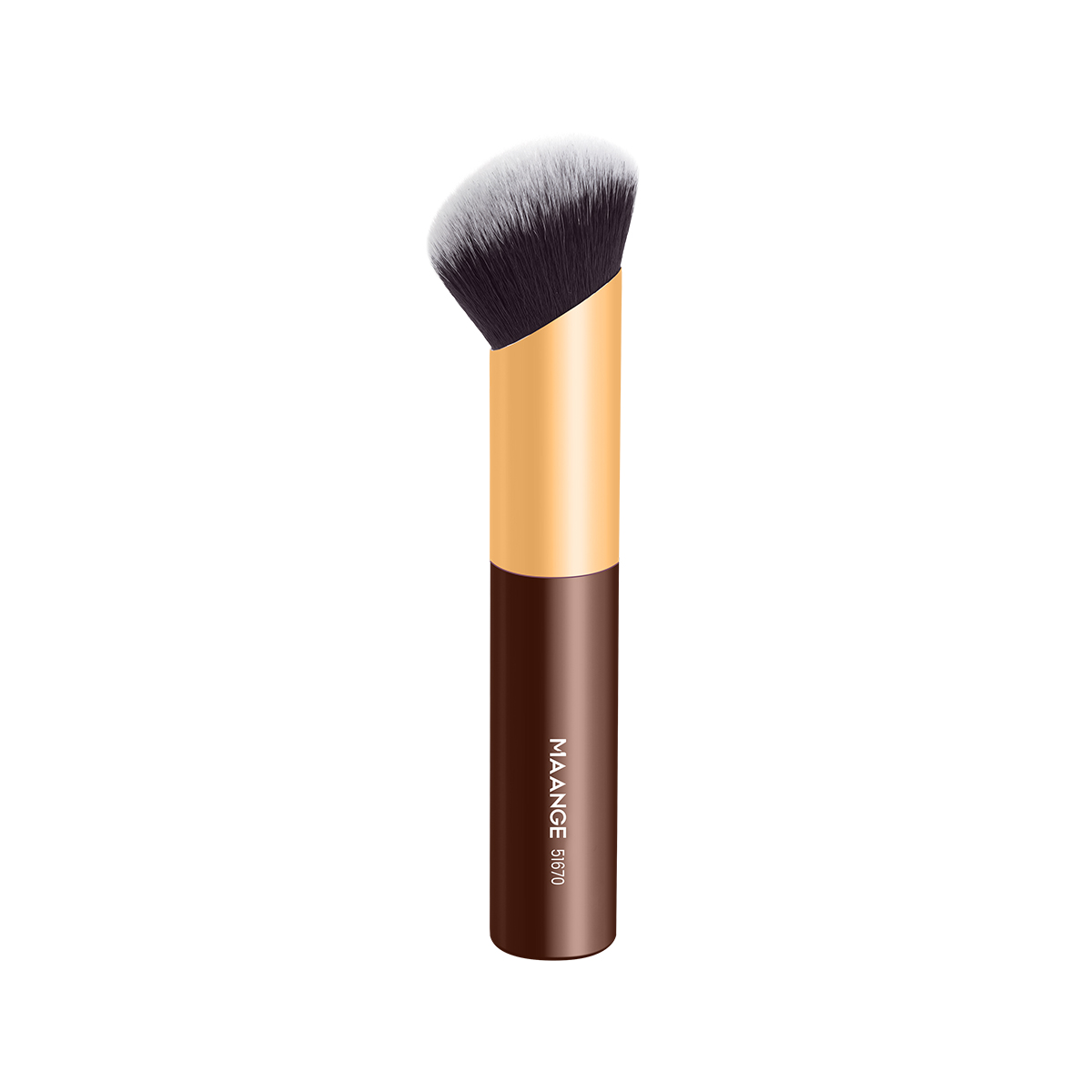 MAANGE Wholesale 7pcs Custom Makeupbrushes  Loose Powder Blush Foundation Highlighter Concealer Professional Makeup Brushes - 图片 8