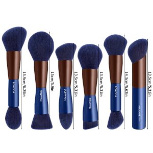 MAANGE Custom New Arrival 6PCS Makeup Brushes Foundation Brushes Concealer Brushes Facial Professional Makeup Brush Set - 图片 8