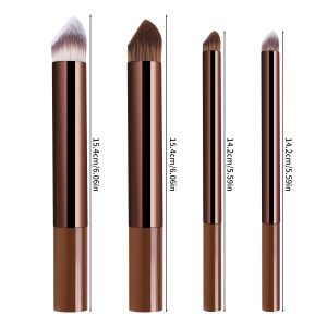 MAANGE Wholesale Custom OEM&ODM 4PCS Makeup Brush Synthetic Hair Customizable Facial Professional Makeup Brush Set - 图片 7